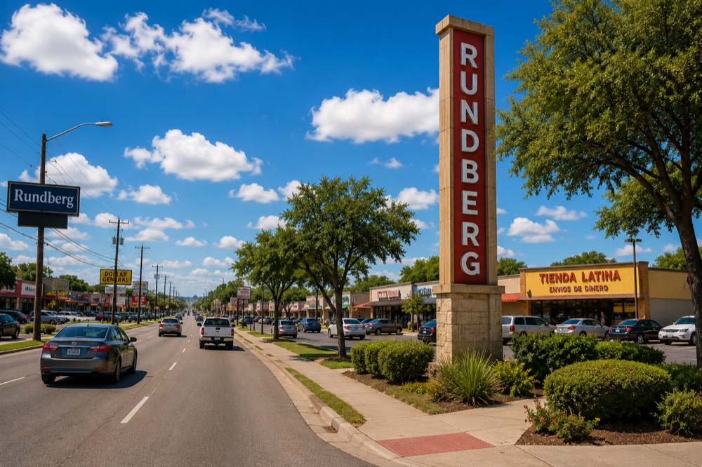 Rundberg: corredor comercial sobre Rundberg Lane